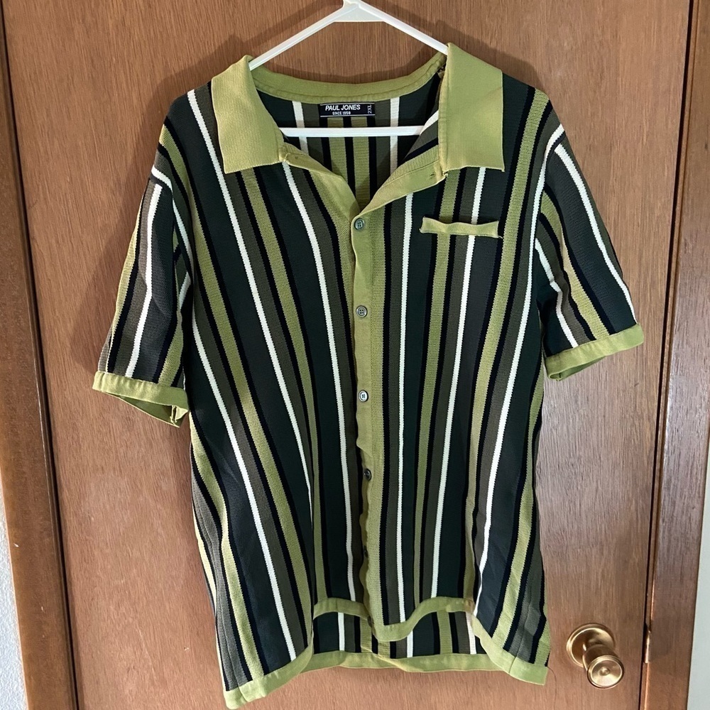 Paul Jones Striped T-Shirt Size 2XL Vintage